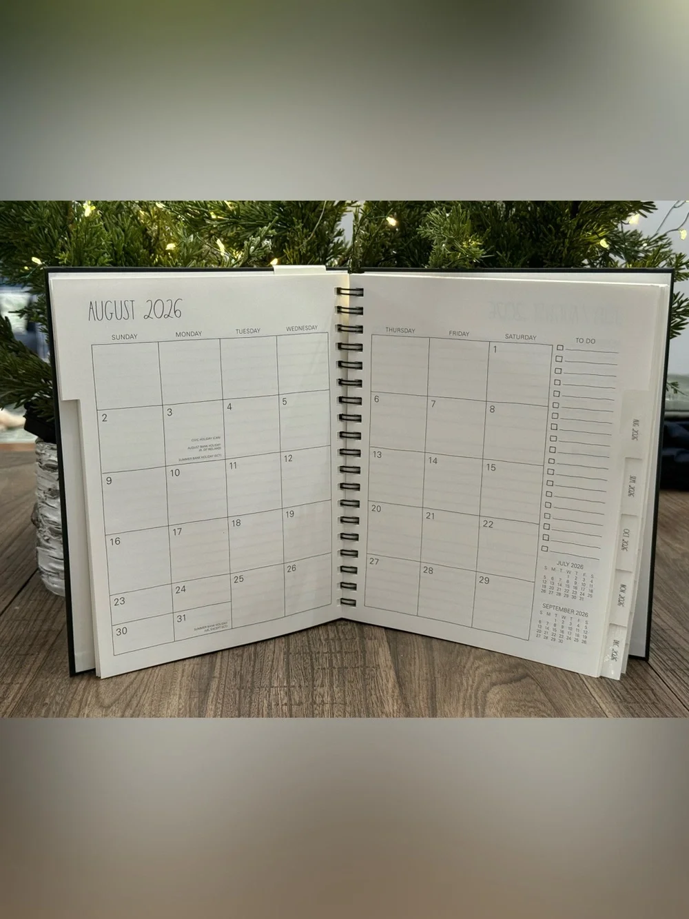 ✨Brand NEW w/Tags Rae Dunn 2027. 17 Month Spiral Planner -Aug 2926 - Dec 2027 ✨